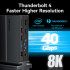Мультифункциональная док-станция Vention USB Type C 14 в 1 с поддержкой Thunderbolt 4 Vention TPFH0-EU Мультифункциональная док-станция Vention USB Type C 14 в 1 с поддержкой Thunderbolt 4 Vention TPFH0-EU