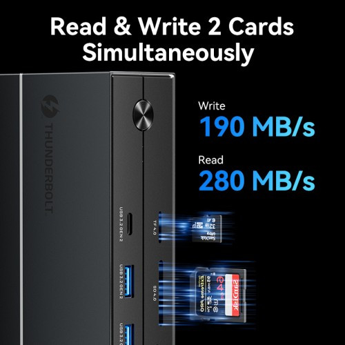 Мультифункциональная док-станция Vention USB Type C 14 в 1 с поддержкой Thunderbolt 4 Vention TPFH0-EU Мультифункциональная док-станция Vention USB Type C 14 в 1 с поддержкой Thunderbolt 4 Vention TPFH0-EU