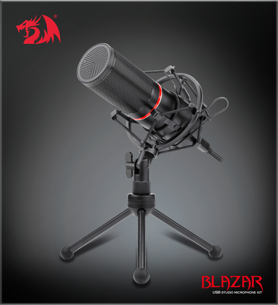 Redragon Игровой стрим микрофон Blazar GM300 USB, кабель 1.8 м Redragon Blazar GM300 USB