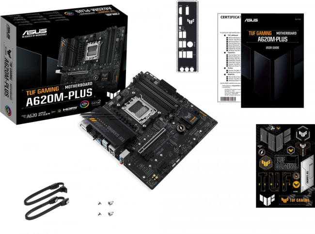 Материнская плата ASUS TUF GAMING A620M-PLUS Материнская плата ASUS TUF GAMING A620M-PLUS