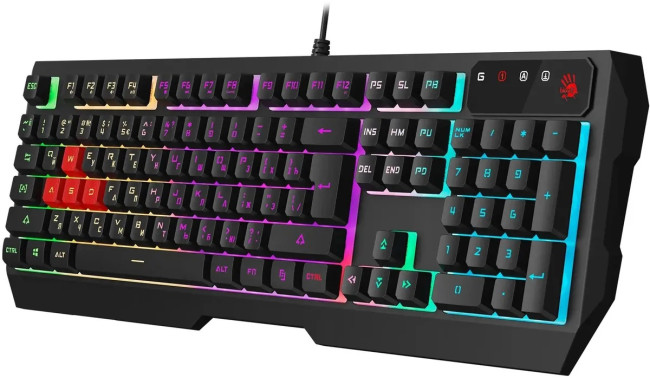 Клавиатура A4Tech Bloody B140N черный USB Multimedia for gamer LED (B140N) A4Tech B140N Клавиатура A4Tech Bloody B140N черный USB Multimedia for gamer LED (B140N) A4Tech B140N