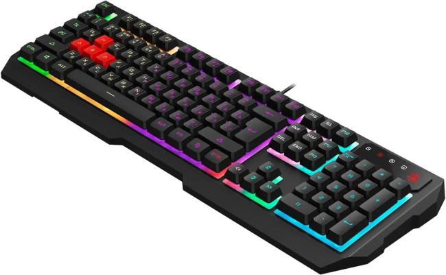 Клавиатура A4Tech Bloody B140N черный USB Multimedia for gamer LED (B140N) A4Tech B140N Клавиатура A4Tech Bloody B140N черный USB Multimedia for gamer LED (B140N) A4Tech B140N