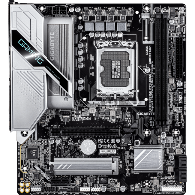 Материнская плата GIGABYTE H810M G WIFI6 GEN5 Материнская плата GIGABYTE H810M G WIFI6 GEN5
