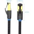 Патч-корд Vention прямой SFTP cat.8 RJ45 - 8м. Черный Тканевая оплетка Vention IKGBK Патч-корд Vention прямой SFTP cat.8 RJ45 - 8м. Черный Тканевая оплетка Vention IKGBK