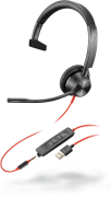 Гарнитура проводная Plantronics Blackwire 3310, BW3310 USB-A (767F7AA)