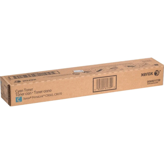 Тонер-картридж голубой Xerox 006R01739