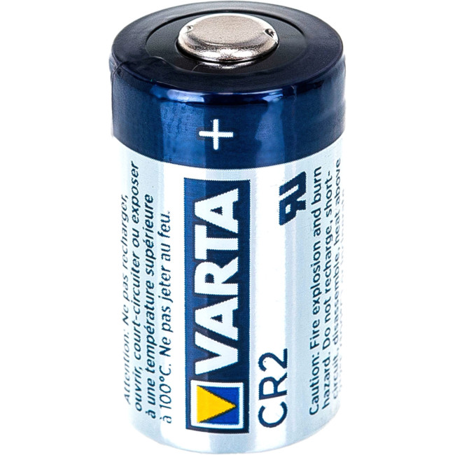Батарейка Varta ELECTRONICS CR2 BL1 Lithium 3V (6206) (1/10/100) (1 шт.) Varta PRIMARY LITHIUM CR2 (06206301401)
