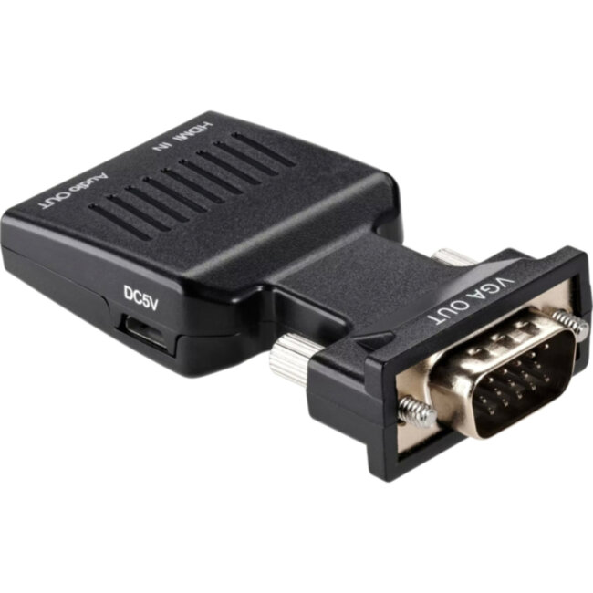Переходник HDMI(F) --> VGA(M)+audio,1080*60Hz, VCOM <CA336A> VCOM CA336A