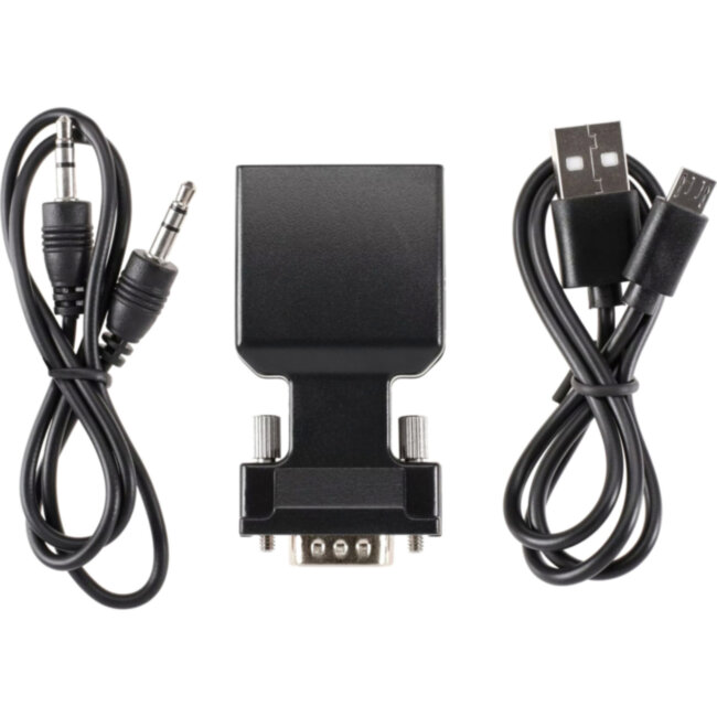 Переходник HDMI(F) --> VGA(M)+audio,1080*60Hz, VCOM <CA336A> VCOM CA336A