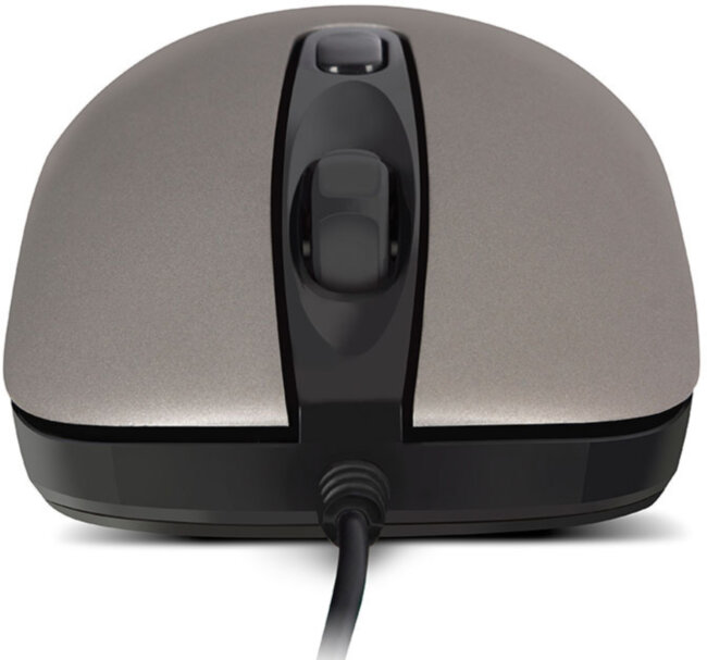 Мышь SVEN RX-515S серая (бесшумн. клав, 3+1кл. 800-1600DPI, 1,5м., блист.) USB Sven RX-515S