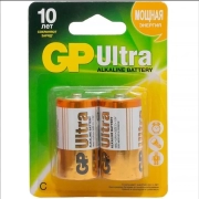 Алкалиновые батарейки GP Ultra Alkaline 14А C - 2 шт. на блистере GP 4891199034473