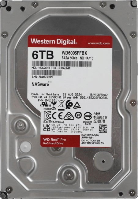 Жесткий диск WD WD6005FFBX Жесткий диск WD WD6005FFBX