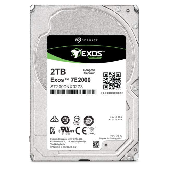 Жесткий диск Seagate Exos 7E2000 ST2000NX0273