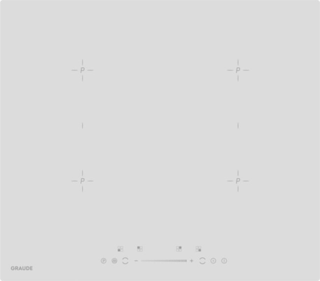 Встраиваемые индукционные панели Graude Graude Premium IK 60.2 BW