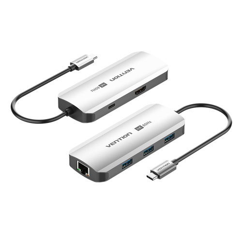 Мультифункциональный хаб Vention USB Type C 6 в 1 Vention TQHHB Мультифункциональный хаб Vention USB Type C 6 в 1 Vention TQHHB