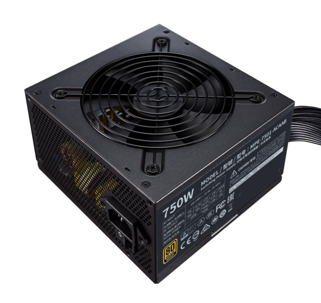 Блок питания 750 Ватт Cooler Master MWE 750 Bronze - V2 Блок питания 750 Ватт Cooler Master MWE 750 Bronze - V2
