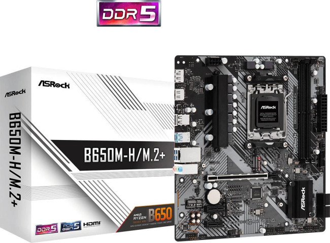 Материнская плата ASRock B650M-H/M.2+ Материнская плата ASRock B650M-H/M.2+