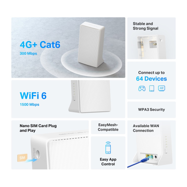 Маршрутизатор Mercusys MB260-4G Маршрутизатор Mercusys MB260-4G