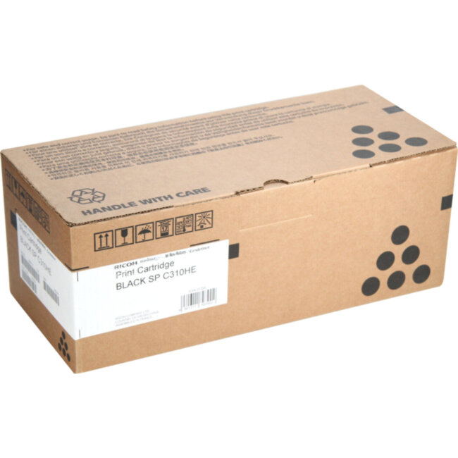 SP C310HE Принт-картридж высокой ёмкости Чёрный Ricoh 407634