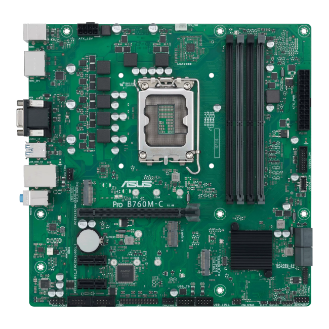 Материнская плата Asus PRO B760M-C-CSM (90MB1DX0-M1EAYC) Материнская плата Asus PRO B760M-C-CSM (90MB1DX0-M1EAYC)