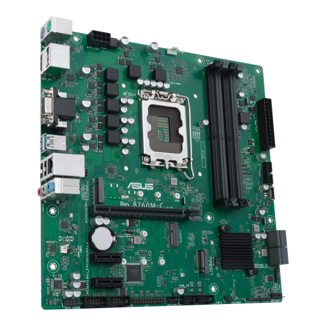 Материнская плата Asus PRO B760M-C-CSM (90MB1DX0-M1EAYC) Материнская плата Asus PRO B760M-C-CSM (90MB1DX0-M1EAYC)