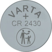 Батарейка Varta ELECTRONICS CR2430 BL1 Lithium 3V (6430) (1/10/100) (1 шт.) Varta PRIMARY LITHIUM CR2430 (06430101401)