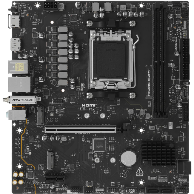Материнская плата MSI PRO A620AM-G EVO WIFI