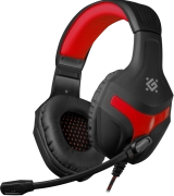 Defender Игровая гарнитура Scrapper 500 красный + черный, кабель 2 м Defender 64500