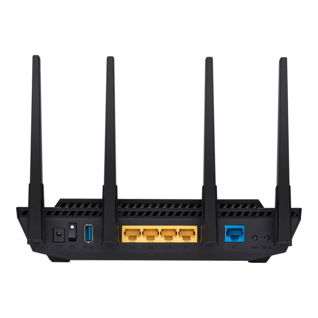 Маршрутизатор Маршрутизатор ASUS RT-AX58U (90IG06Q0-MO3B00)