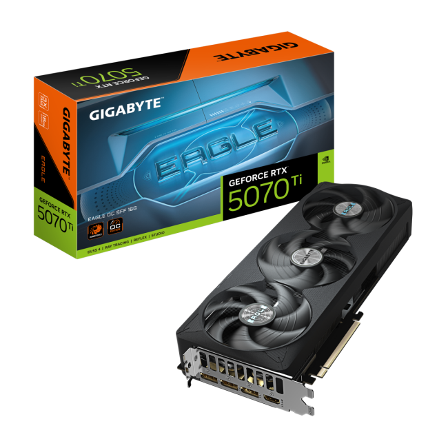 Видеокарта Видеокарта GIGABYTE GV-N507TEAGLE OC-16GD Видеокарта Видеокарта GIGABYTE GV-N507TEAGLE OC-16GD