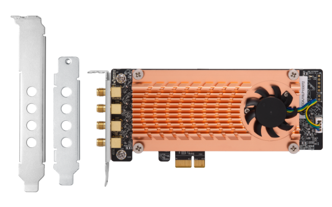 Сетевая карта Wi-Fi QNAP QWA-AC2600 Сетевая карта Wi-Fi QNAP QWA-AC2600