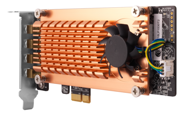 Сетевая карта Wi-Fi QNAP QWA-AC2600 Сетевая карта Wi-Fi QNAP QWA-AC2600