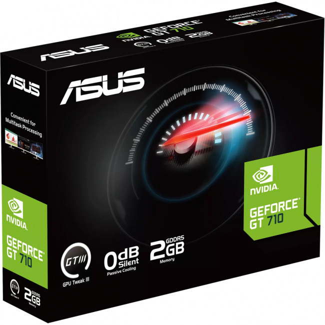 Видеокарта ASUS GT710 EVO (GT710-SL-2GD5-BRK-EVO) Видеокарта ASUS GT710 EVO (GT710-SL-2GD5-BRK-EVO)