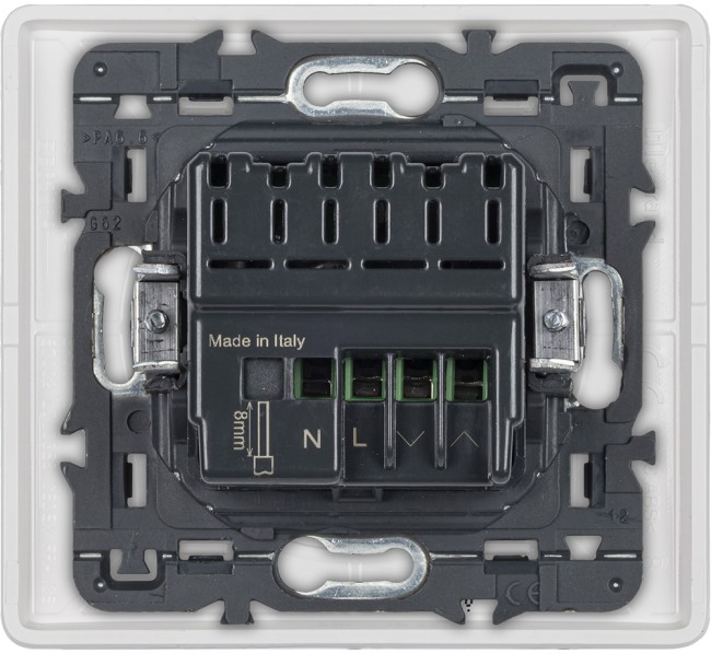 CLN БЕЛ Вкл/светорег.5-300Вт Умный выключатель/светорегулятор Legrand серия Celiane with NETATMO, Цвет Белый . Управление со смартфона, 5-300 Вт, 230В. + Рамка Белый глянец.