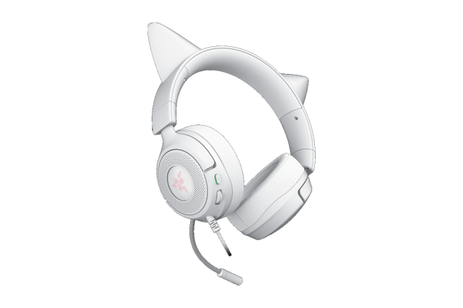 Гарнитура Razer Kraken Kitty V3 X - White Razer RZ04-05350300-R3M1 Гарнитура Razer Kraken Kitty V3 X - White Razer RZ04-05350300-R3M1