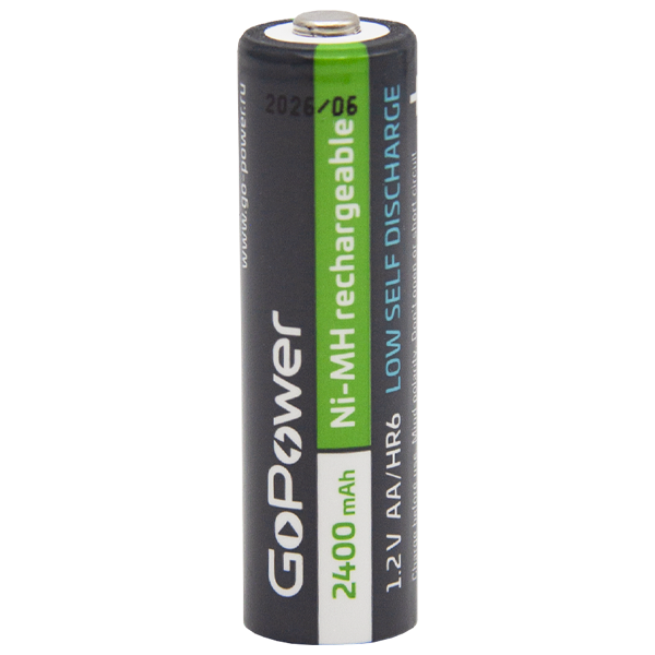 Аккумулятор предзаряженный RTU GoPower HR6 AA BL2 NI-MH 2400mAh (2/20/240) блистер (2 шт.) Аккумулятор предзаряженный RTU GoPower HR6 AA (00-00018320) Аккумулятор предзаряженный RTU GoPower HR6 AA BL2 NI-MH 2400mAh (2/20/240) блистер (2 шт.) Аккумулятор предзаряженный RTU GoPower HR6 AA (00-00018320)