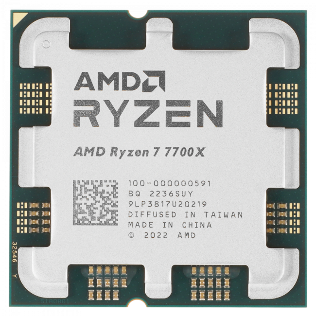 Центральный Процессор AMD 100-000000591 Центральный Процессор AMD 100-000000591