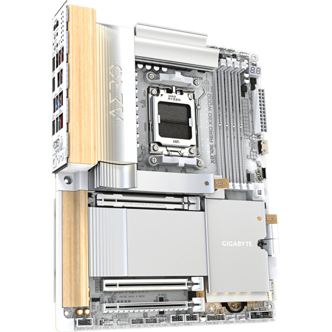 Материнская плата GIGABYTE X870E AERO X WOOD Материнская плата GIGABYTE X870E AERO X WOOD
