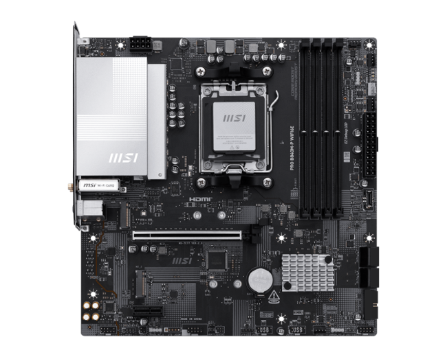 Материнская плата MSI PRO B840M-P WIFI6E Материнская плата MSI PRO B840M-P WIFI6E