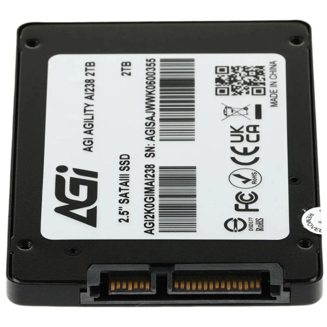 Твердотельный накопитель AGI TECHNOLOGY CO., LTD AGI2K0GIMAI238-CB Твердотельный накопитель AGI TECHNOLOGY CO., LTD AGI2K0GIMAI238-CB