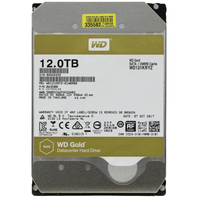 Жесткий диск WD WD121KRYZ