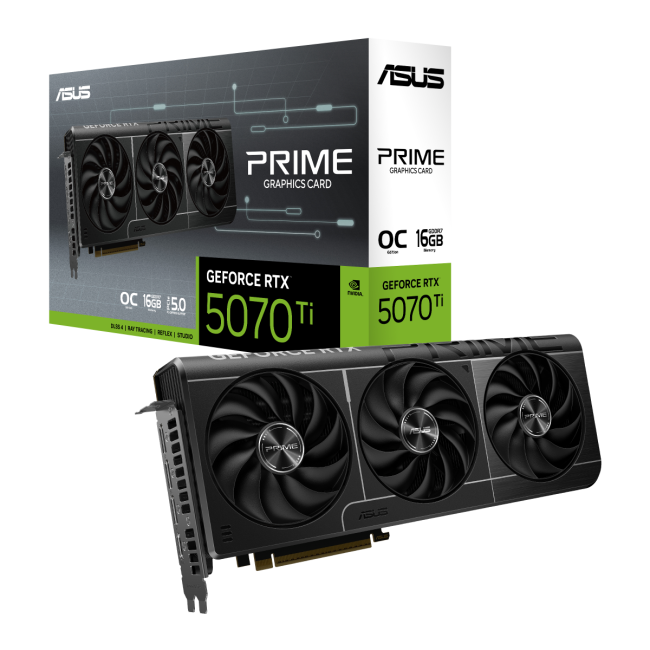 Видеокарта ASUS PRIME-RTX5070TI-O16G Видеокарта ASUS PRIME-RTX5070TI-O16G