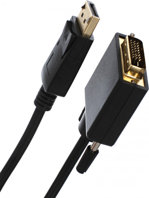 Кабель-переходник DisplayPort M ---> DVI M 1,8м VCOM <CG606-1.8M> VCOM DisplayPort M ---> DVI M 1,8м Кабель-переходник DisplayPort M ---> DVI M 1,8м VCOM <CG606-1.8M> VCOM DisplayPort M ---> DVI M 1,8м