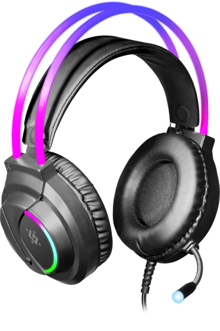 Defender Игровая гарнитура Flame черный, RGB, провод 2 м Defender 64555 Defender Игровая гарнитура Flame черный, RGB, провод 2 м Defender 64555