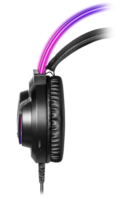 Defender Игровая гарнитура Flame черный, RGB, провод 2 м Defender 64555 Defender Игровая гарнитура Flame черный, RGB, провод 2 м Defender 64555