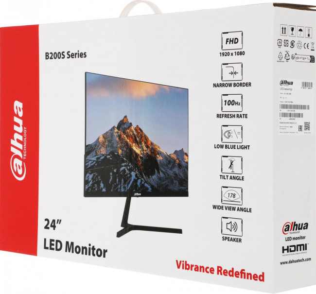 Монитор Dahua DHI-LM24-B200S Монитор Dahua DHI-LM24-B200S