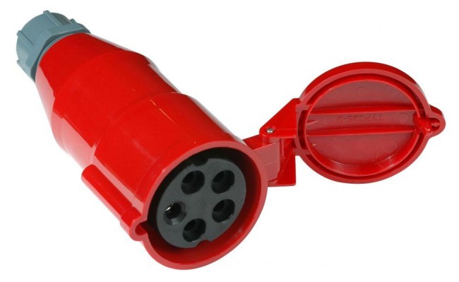 Вилка LANMASTER LAN-IEC-309-32A3P/F Вилка LANMASTER LAN-IEC-309-32A3P/F