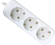 Удлинитель с заземлением Defender E318 1.8 м, 3 розетки (пакет) Defender E318 (1.8 м, 3 розетки)