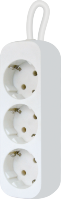 Удлинитель с заземлением Defender E318 1.8 м, 3 розетки (пакет) Defender E318 (1.8 м, 3 розетки)