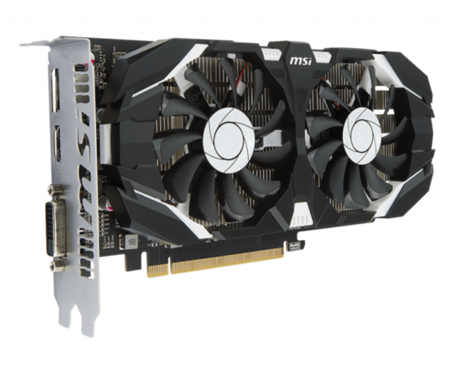 Видеокарта MSI GeForce GTX 1050 Ti 4GT OCV1 Видеокарта MSI GeForce GTX 1050 Ti 4GT OCV1